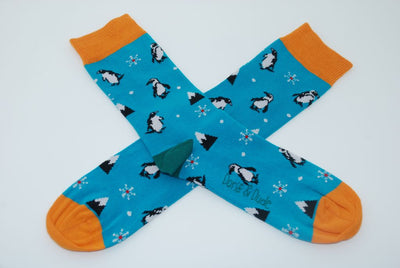 Doris & Dude Bamboo Socks Pinguin, Damen
