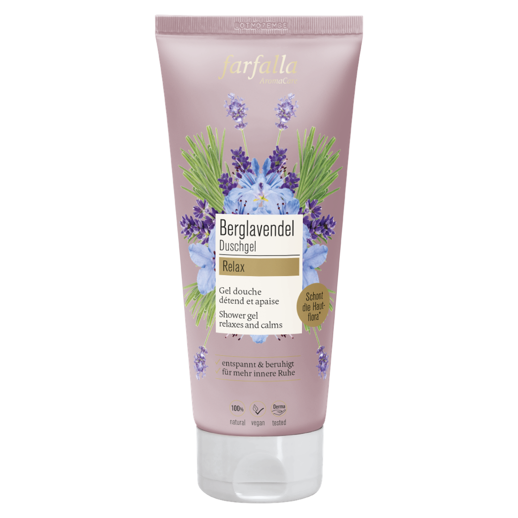 Farfalla Duschgel Berglavendel Relax / 200ml
