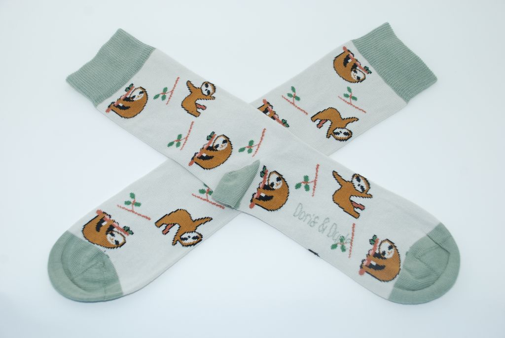 Doris & Dude Bamboo Socks Sloth