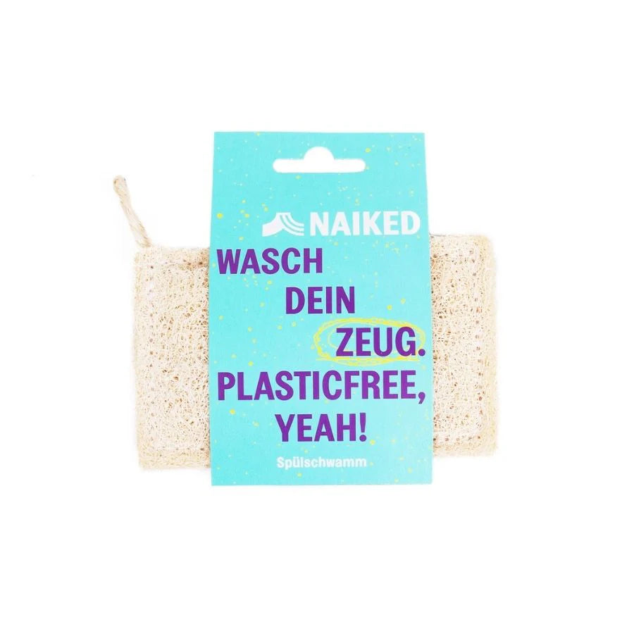 Naiked Luffa Spülschwamm