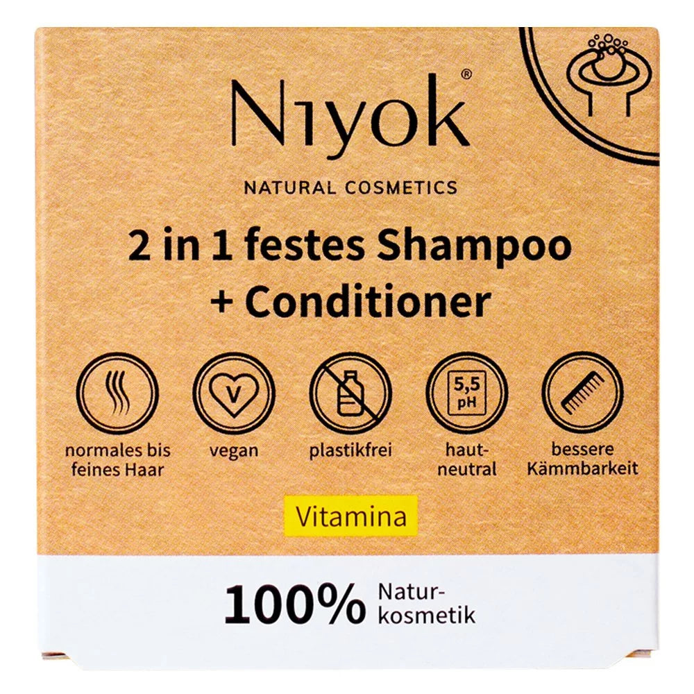 Niyok Festes Shampoo + Conditioner Vitamina / 80g