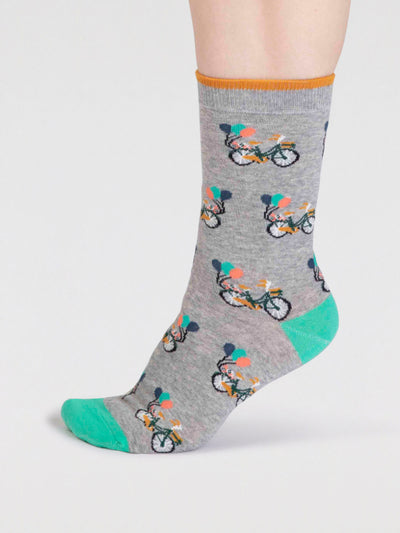 thought Akia Bike Cotton Socks