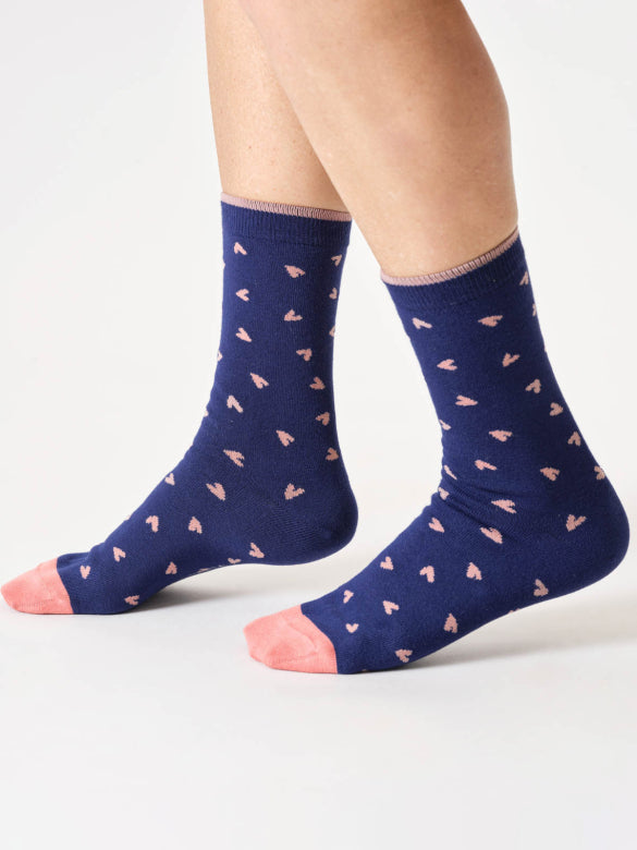 Thought Socks Womens Ditsy Motif Bamboo