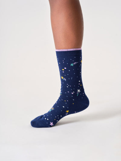 Thought Socks Womens Stars And Moons