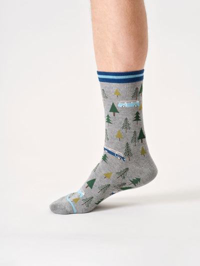 Thought Socks Mens Camper Van