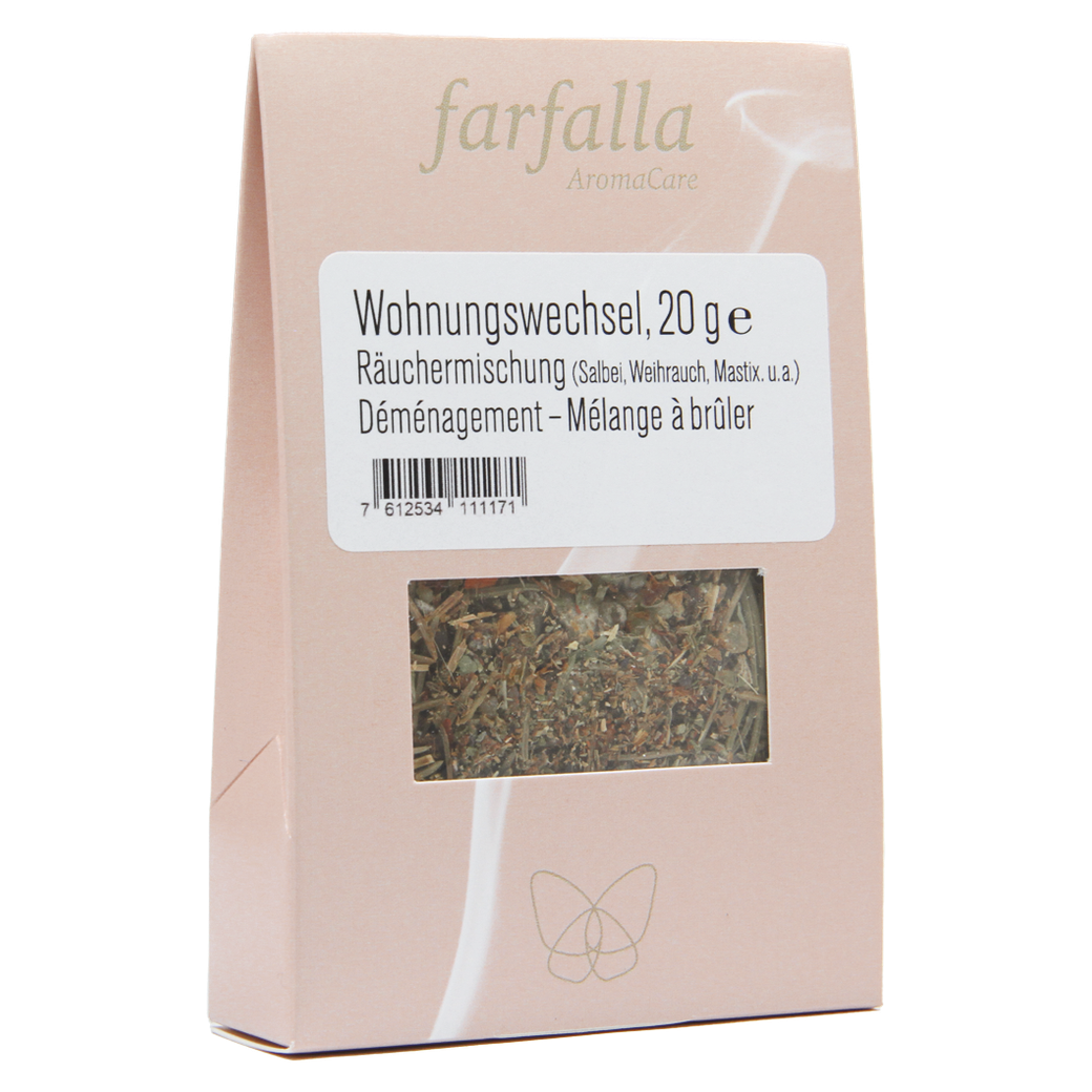 Farfalla Wohnungswechsel Räuchermischung 20 g