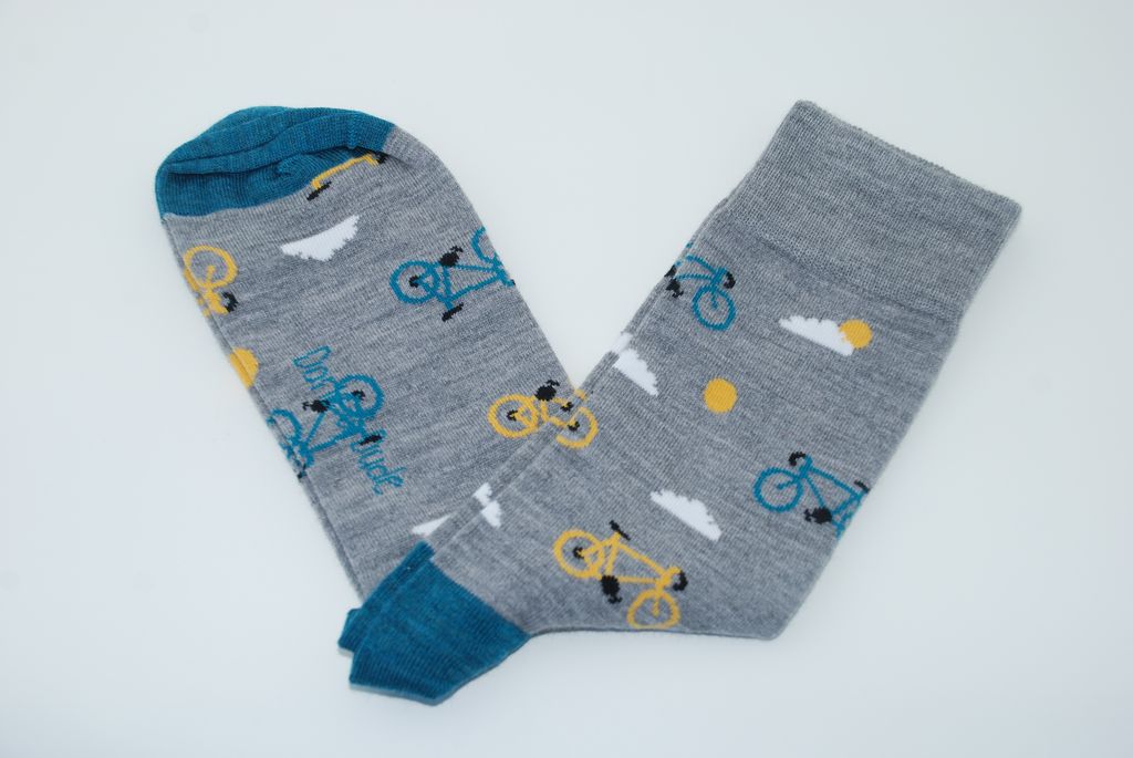 Doris & Dude Merino Socks Bikes