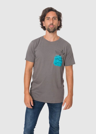 Zerum Julian Men-T-Shirt Fischer