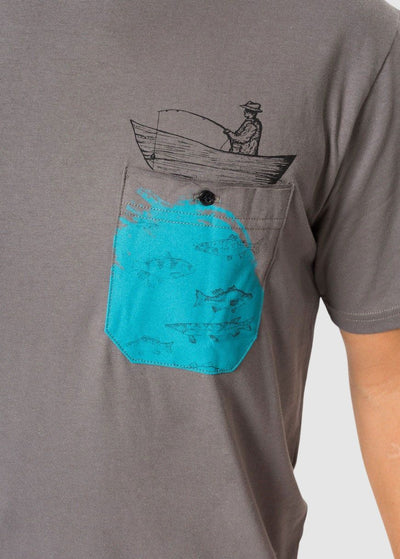 Zerum Julian Men-T-Shirt Fischer