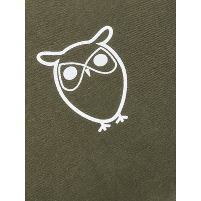 T-Shirt ALDER owl chest tee