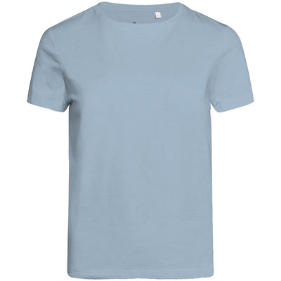 KnowledgeCotton Apparel  ROSA basic tee #farbe_asley-blue