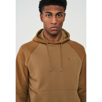 Hoodie Foxglove brown sugar