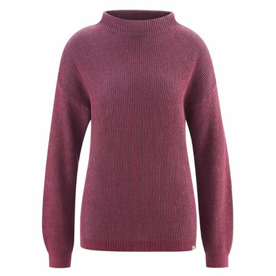 HempAge - Kelkragen Pullover #farbe_tinto