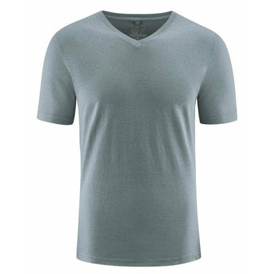 Hanf-T-Shirt V-neck