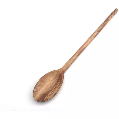 medina mood Kochlöffel oval runder Griff 35 cm Olivenholz