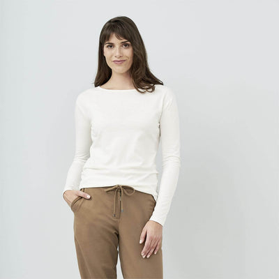 Living Crafts - Damen Pima Cotton Langarm-Shirt - 63884