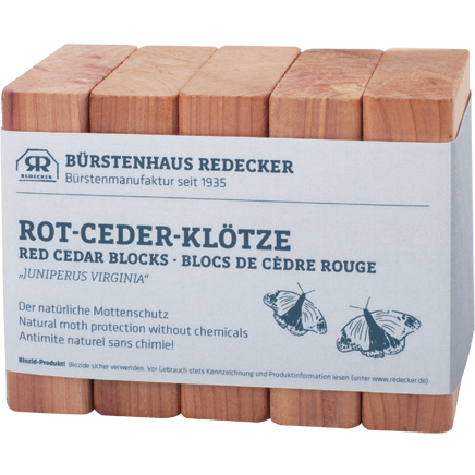 Bürstenhaus Redecker Rot-Ceder-Klötze