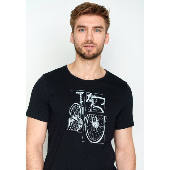 Greenbomb T-Shirt Bike Cut Spice Black