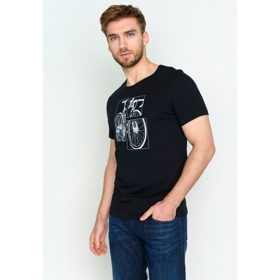 Greenbomb T-Shirt Bike Cut Spice Black