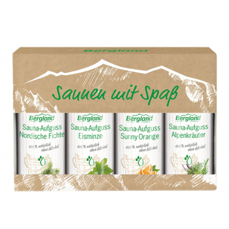 Bergland Saunen mit Spaß / 4mal 50ml