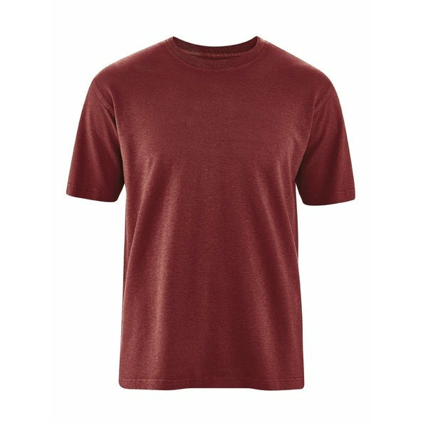 HempAge - Basic T-Shirt Regular Fit #farbe_chestnut