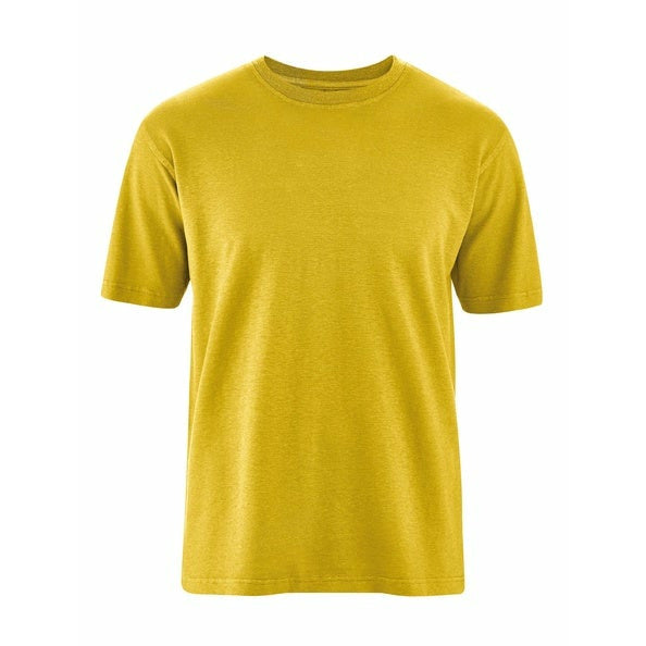 HempAge - Basic T-Shirt Regular Fit #farbe_curry