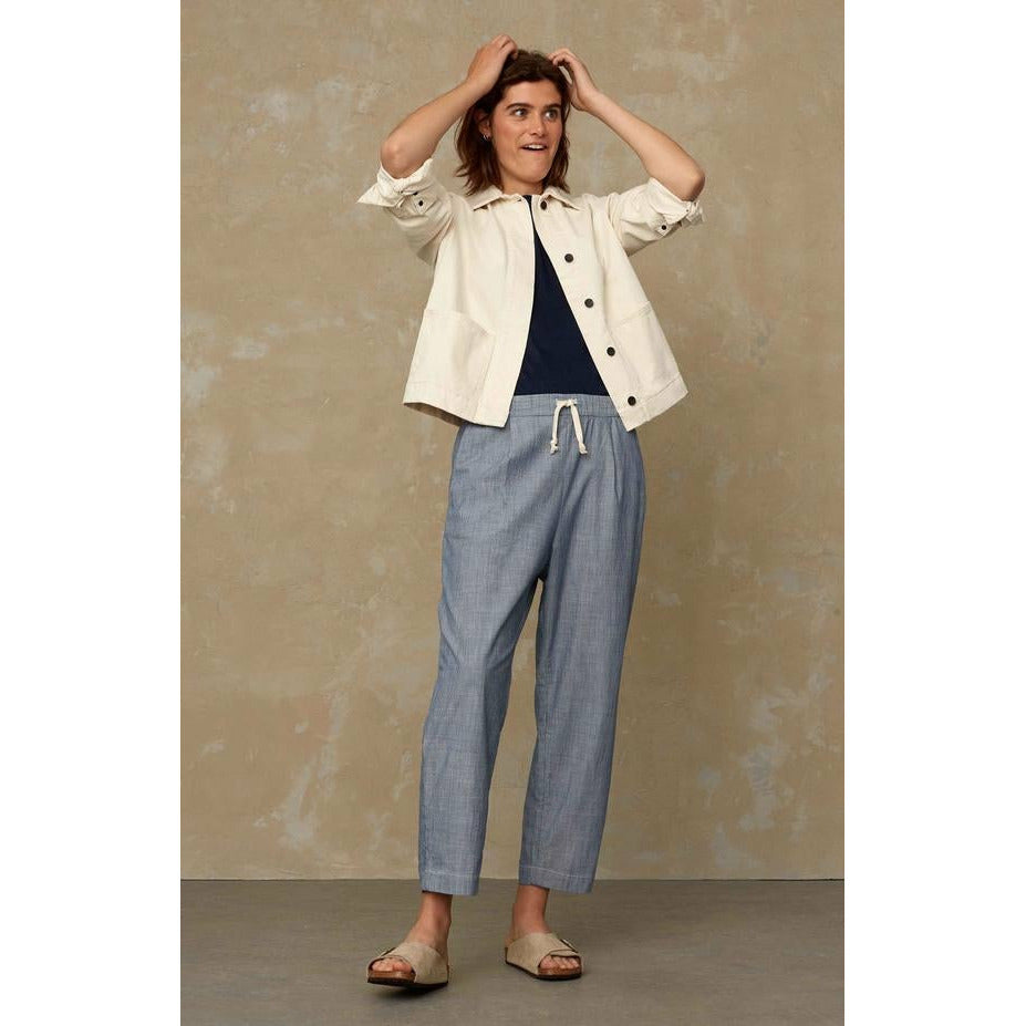 Kings of Indigo - LOURDES-K210100020 #farbe_blue-fine-stripe