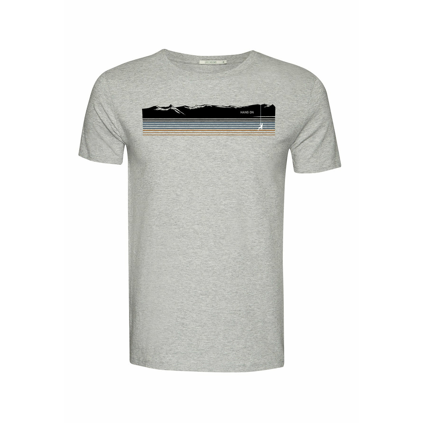 T-Shirt Nature Mountain Stripes