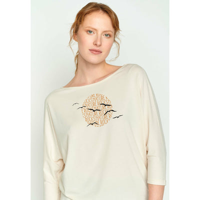 T-Shirt Nature Seagulls Rock