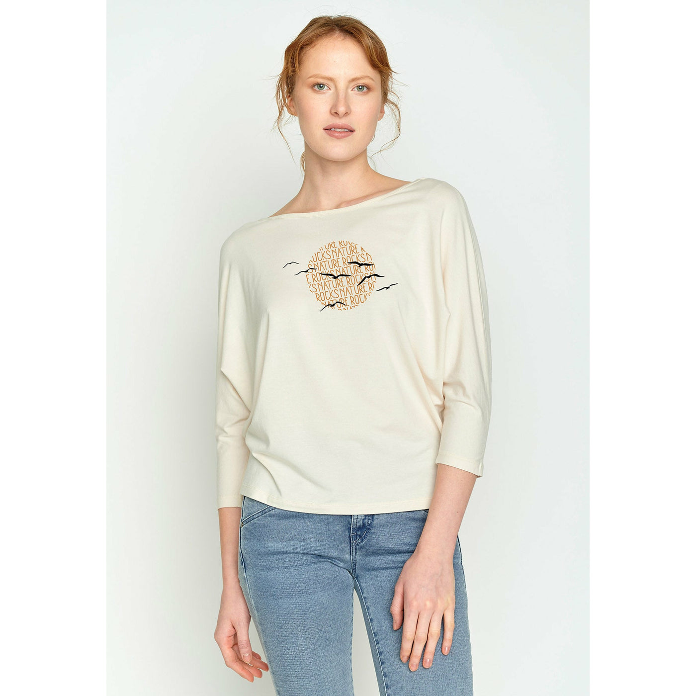 T-Shirt Nature Seagulls Rock
