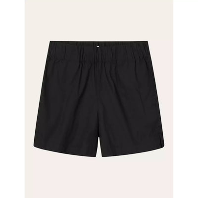 POPLIN ELASTIC WAIST SHORTS