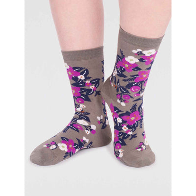 Thought Arya Bamboo Floral Socks