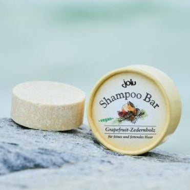 Jolu - Shampoo Bar Grapefruit Zedernholz in Pappdose