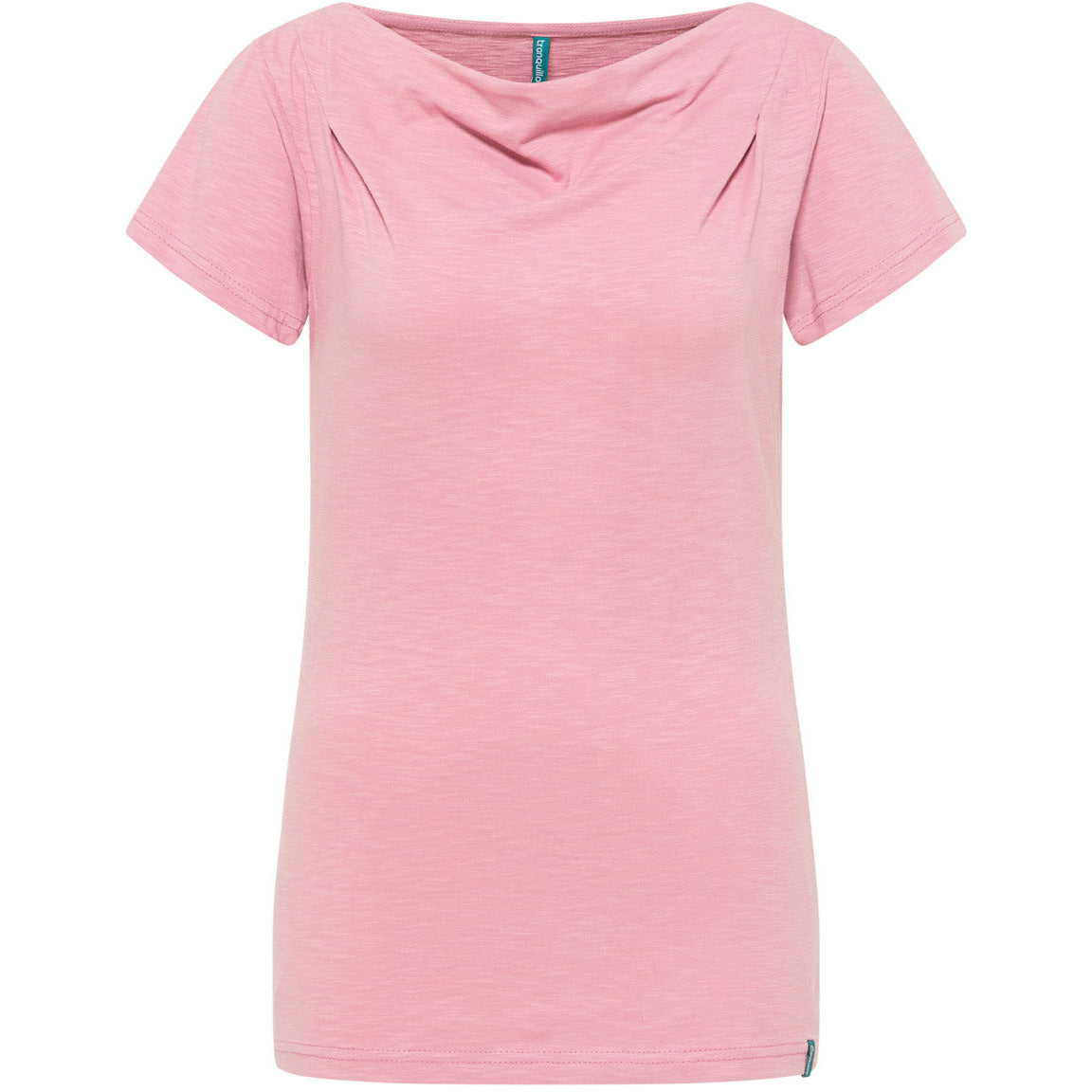 Shirt mit Wasserfallausschnitt