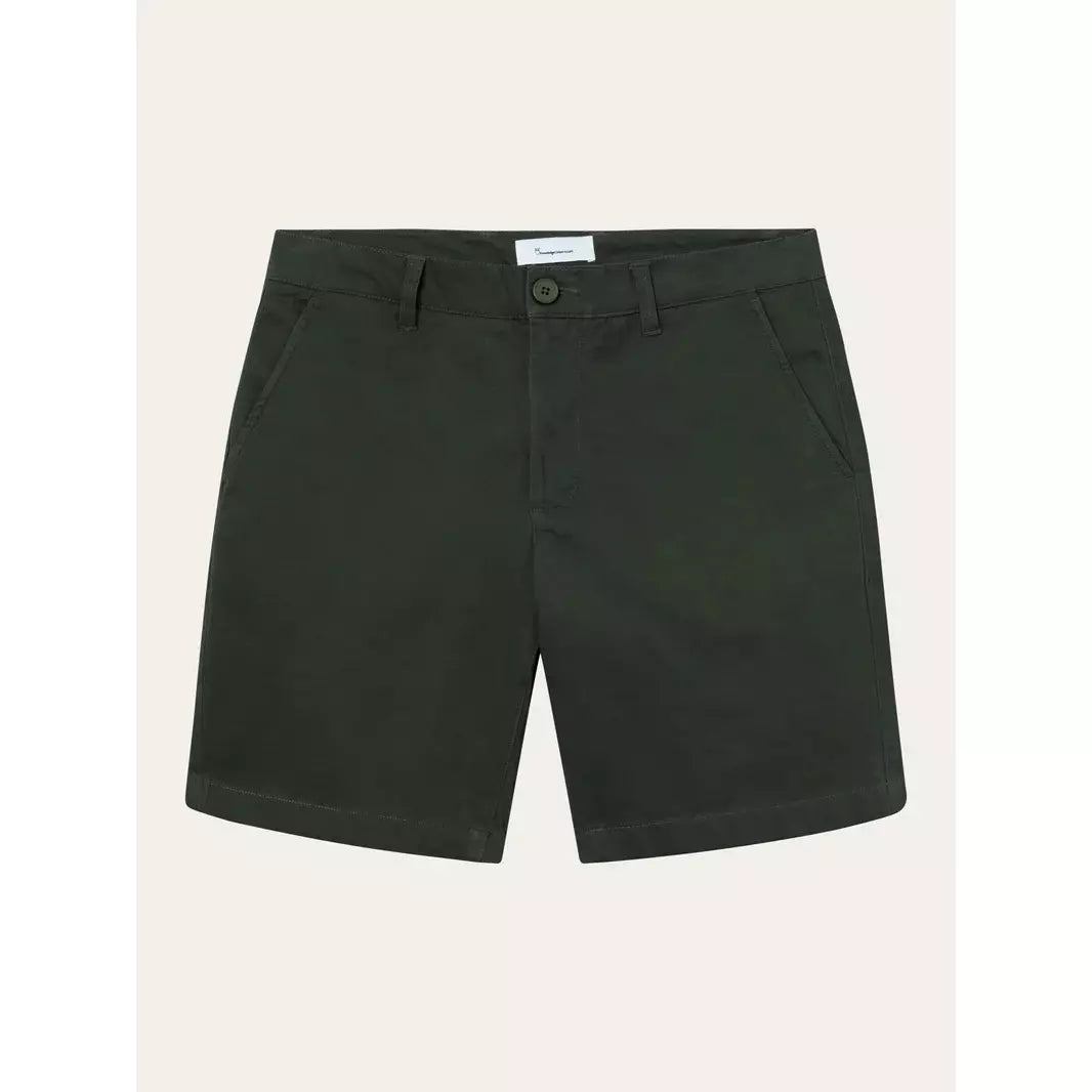 Knowledge Cotton - Stretched Twill Shorts