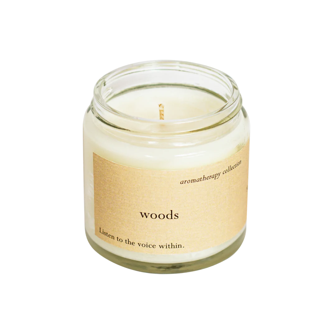 Woods Aromakerze - natürliche Duftkerze