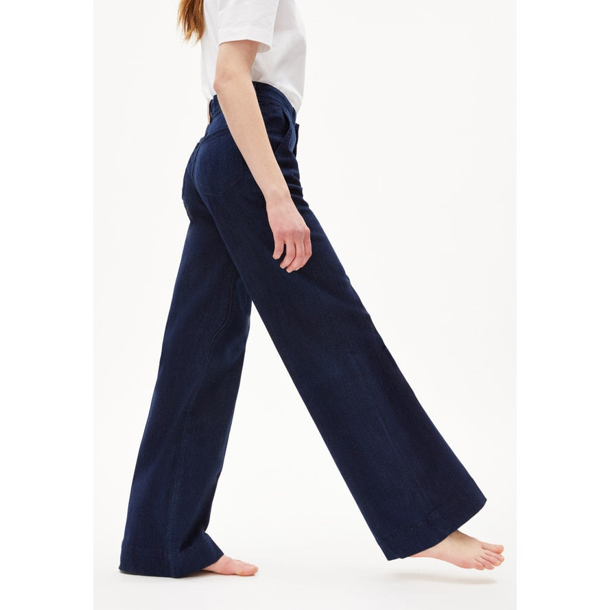 Armedangels Anuaa Flared Fit High Waist Denim