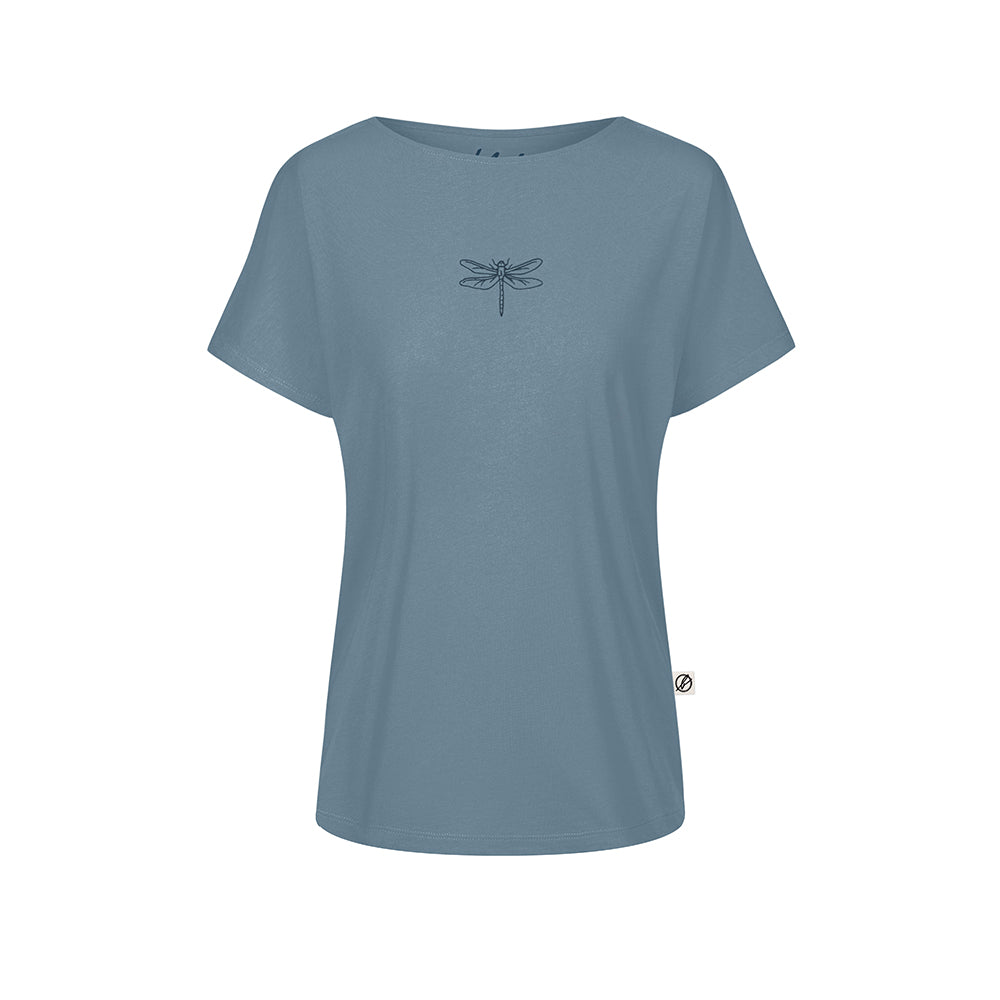 bleed - Lakefly Forestfibre T-Shirt Damen Blau #farbe_blue