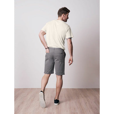 EcoMicro-Chino Shorts Grau