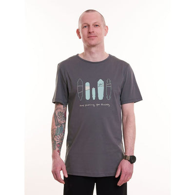 Yeahversity T-Shirt Grau