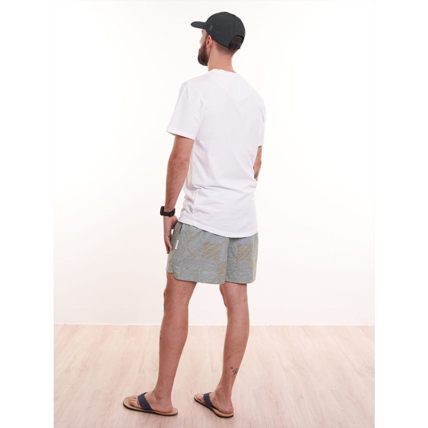 HempsterX Shorts Hanf Blau Beige