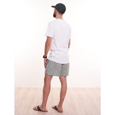 HempsterX Shorts Hanf Blau Beige