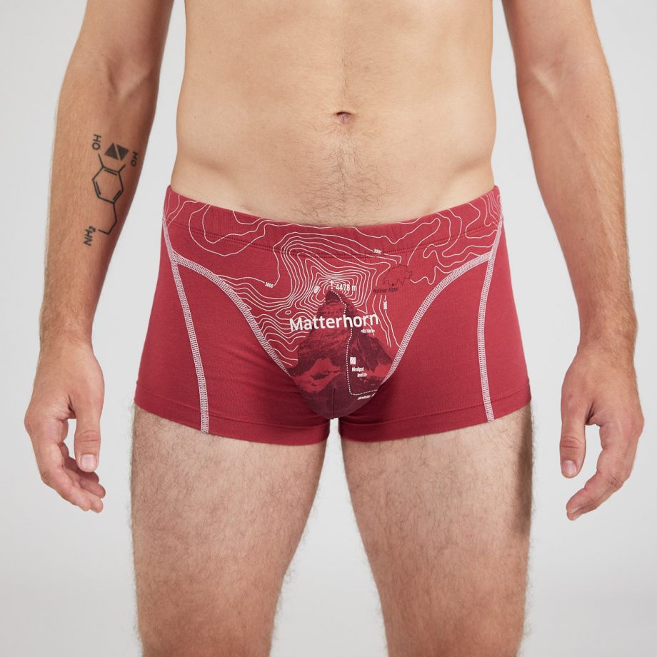 Ein schöner Fleck Erde Boxershorts Matterhorn