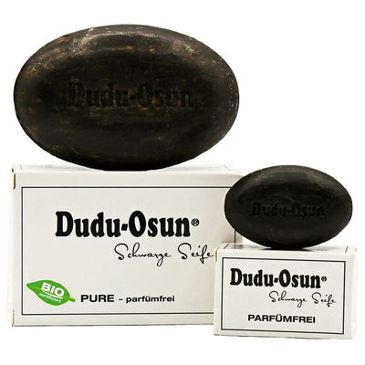 Dudu Osun® PURE - Schwarze Seife aus Afrika - parfümfrei