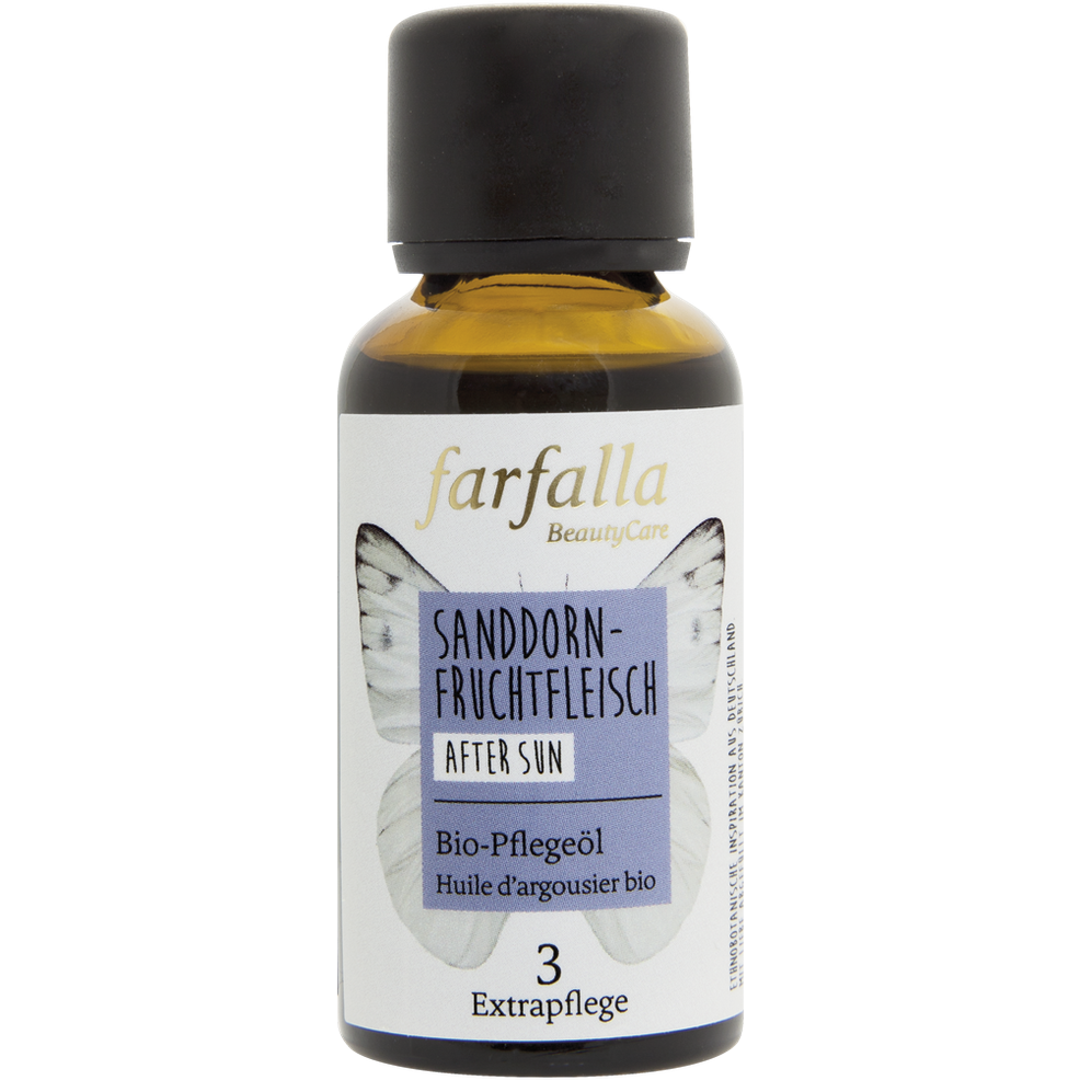 farfalla Bio- Pflegeöl Sanddorn-Fruchtfleisch / After Sun / 30ml