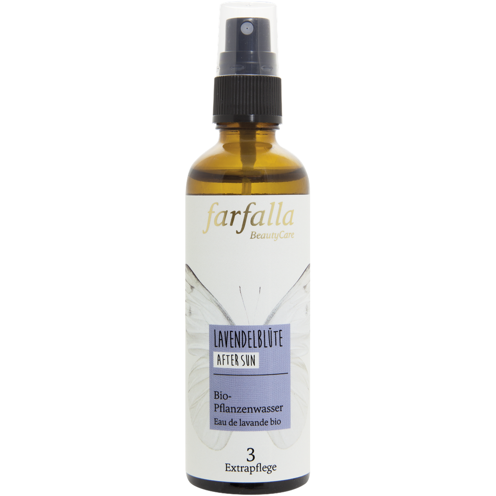 Farfalla Lavendelblüte Bio Pflanzenwasser 75 ml
