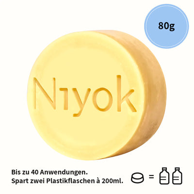 Niyok 2 in 1 festes Shampoo + Conditioner sensitiv