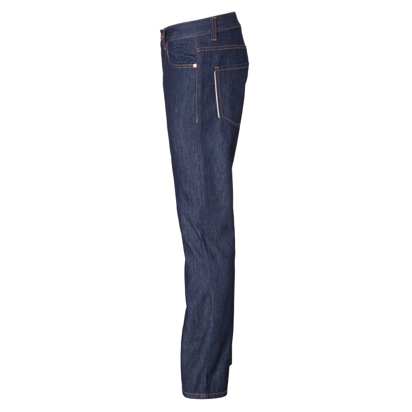 Mens Straight Jeans - Raw One Wash