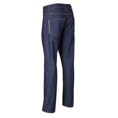 Mens Straight Jeans - Raw One Wash