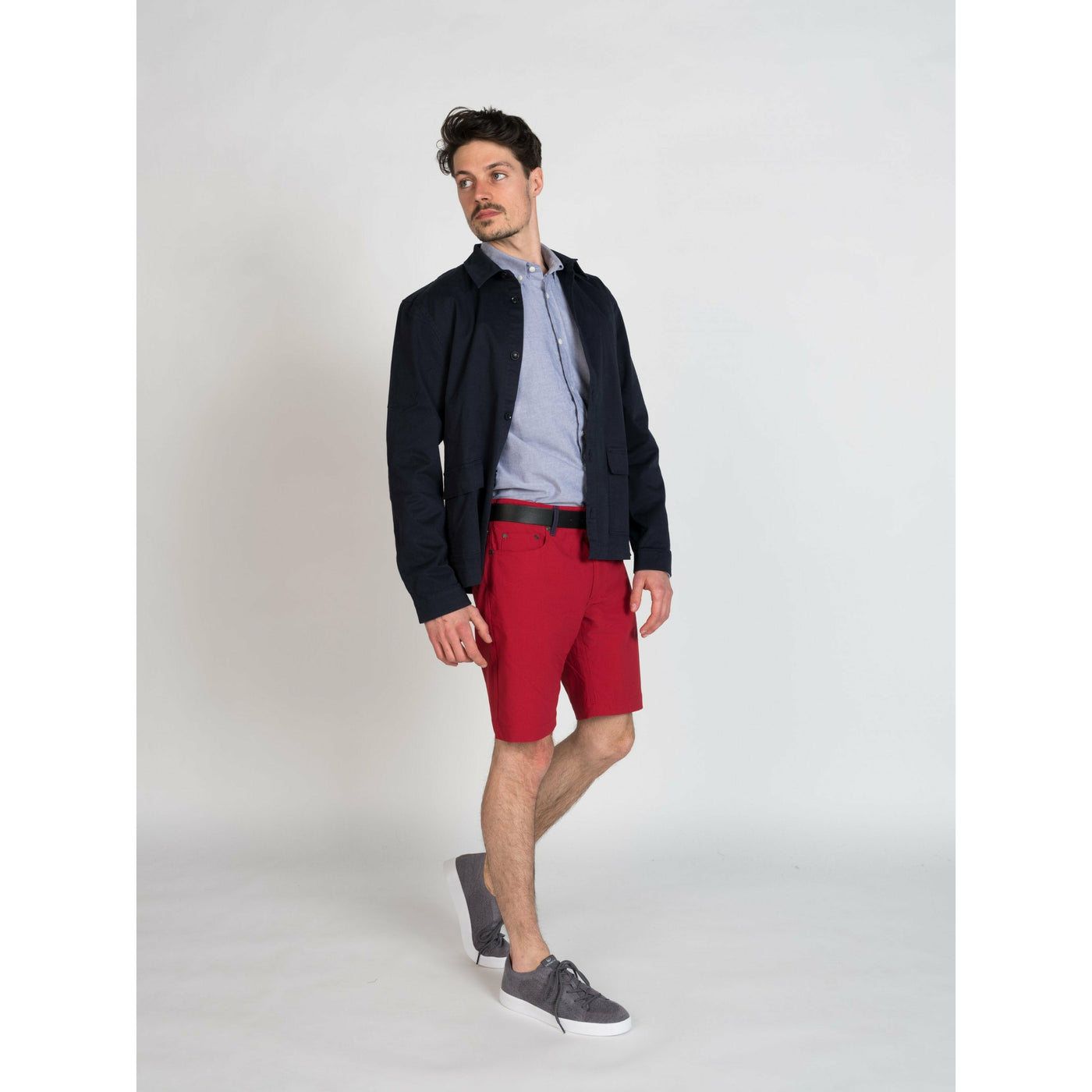 BREDDY'S - shorts New York Basic #farbe_red
